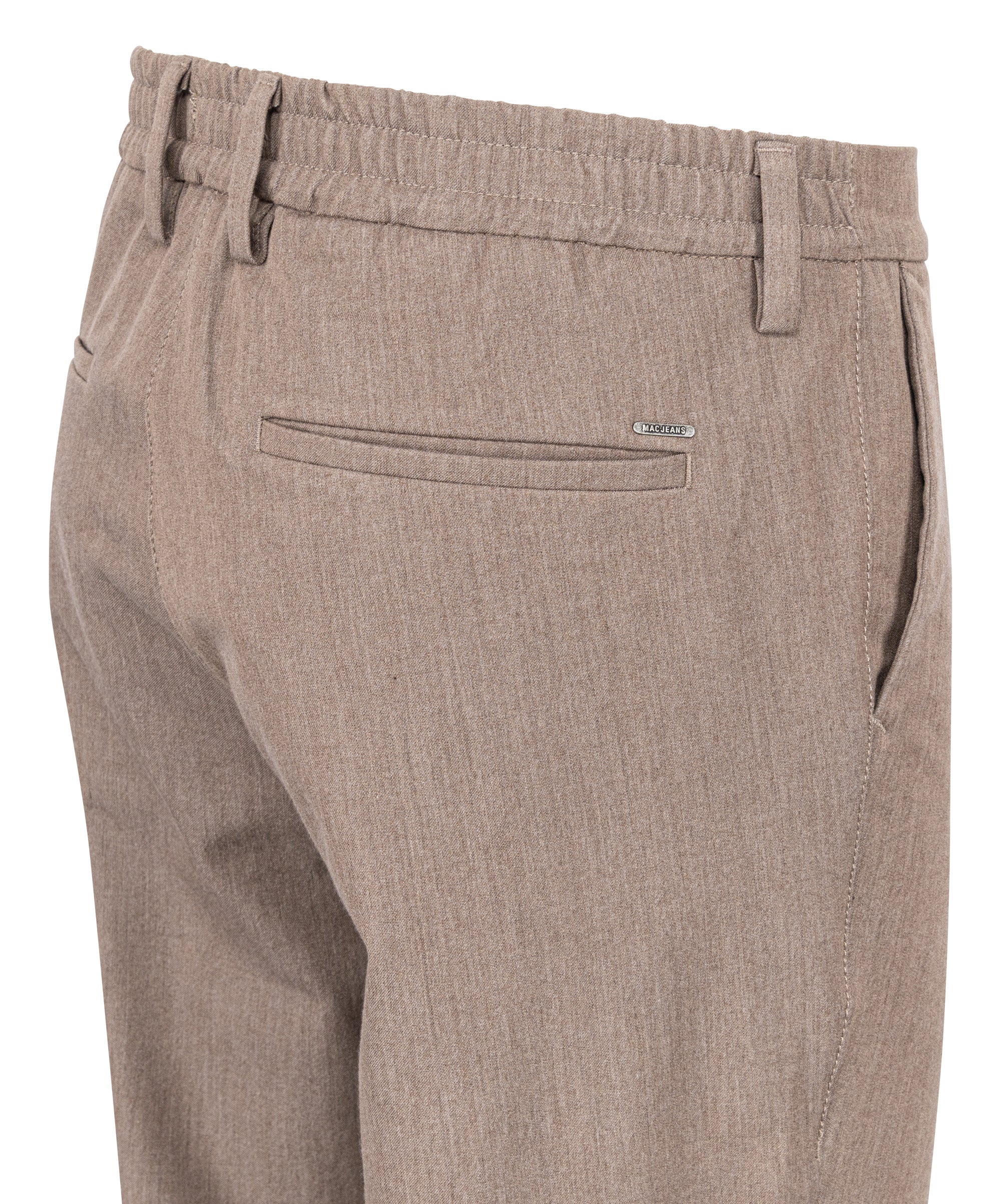 MAC Traveller Chinohose - Pebble Taupe - 6000-00-0737L-238 von MAC