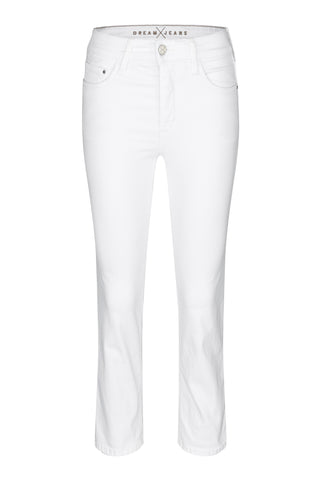 MAC DREAM KICK Schlaghose - Porcelain Mist White - 5423-90-0355L-D010