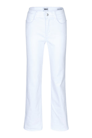 MAC LAURA Schlaghose - Arctic Mist White - 5225-00-0423L-010