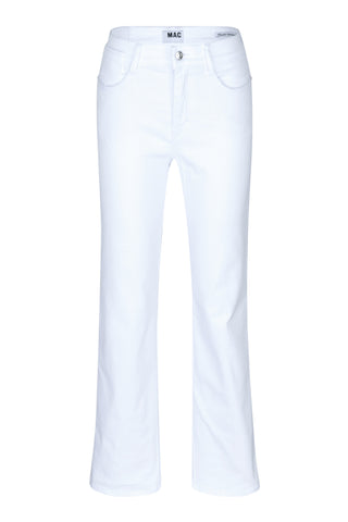 MAC LAURA Schlaghose - Arctic Mist White - 5225-00-0423L-010