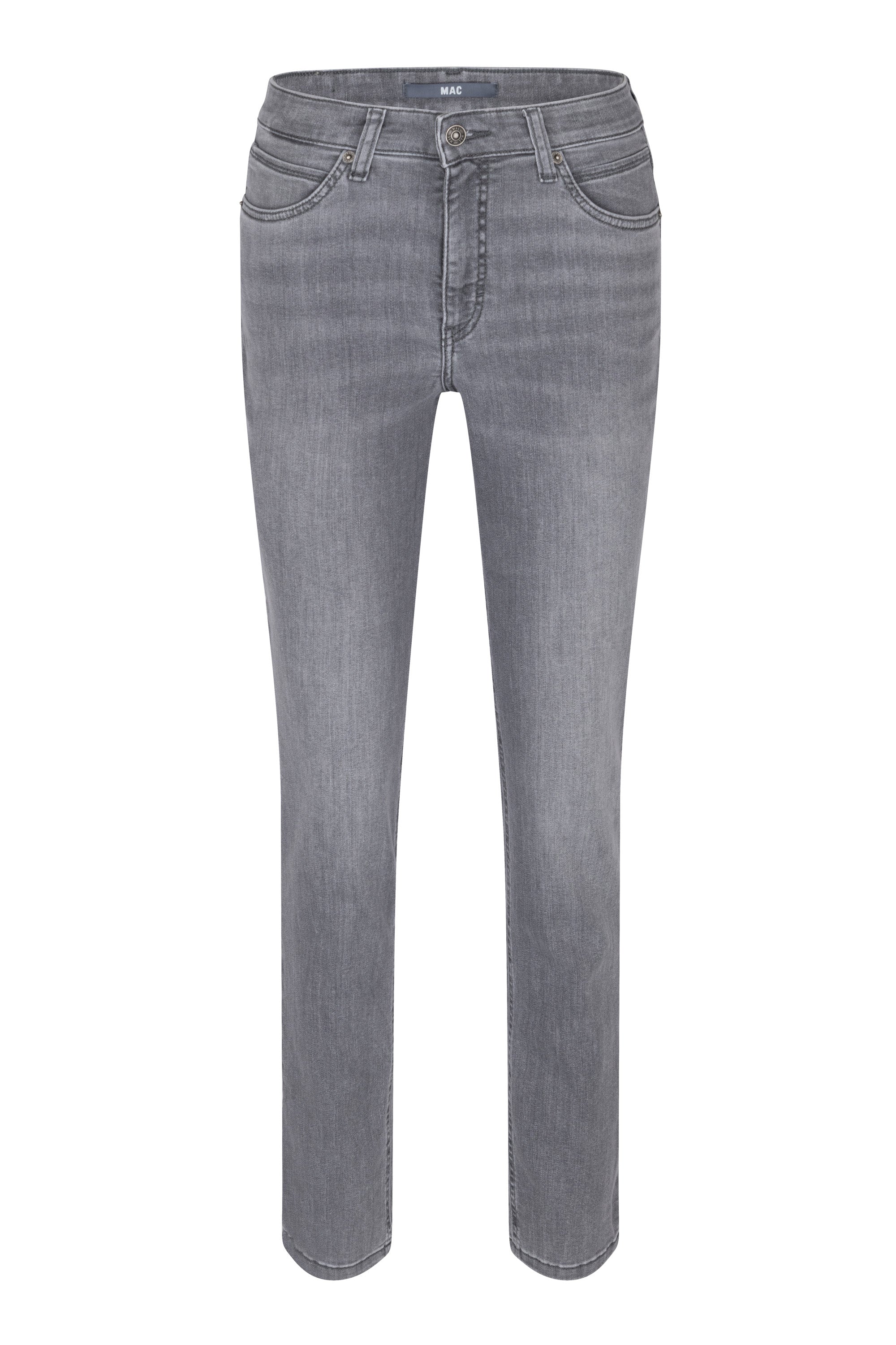 MAC MELANIE Straight Jeans - Stormy Harbor Grey - 5040-90-0387-D388