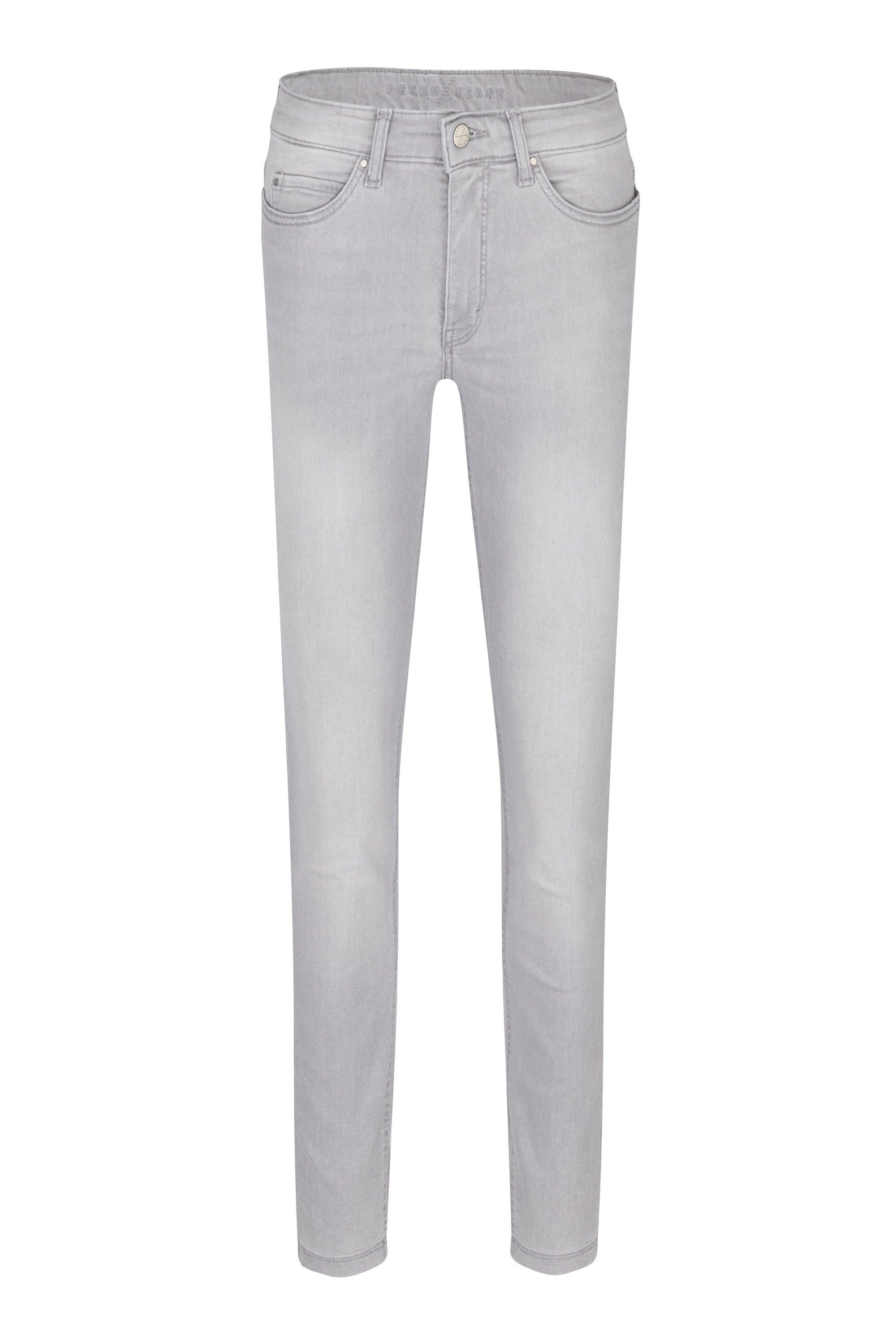 MAC DREAM SKINNY - Ash Linen Grey - 5402-90-0355-D325