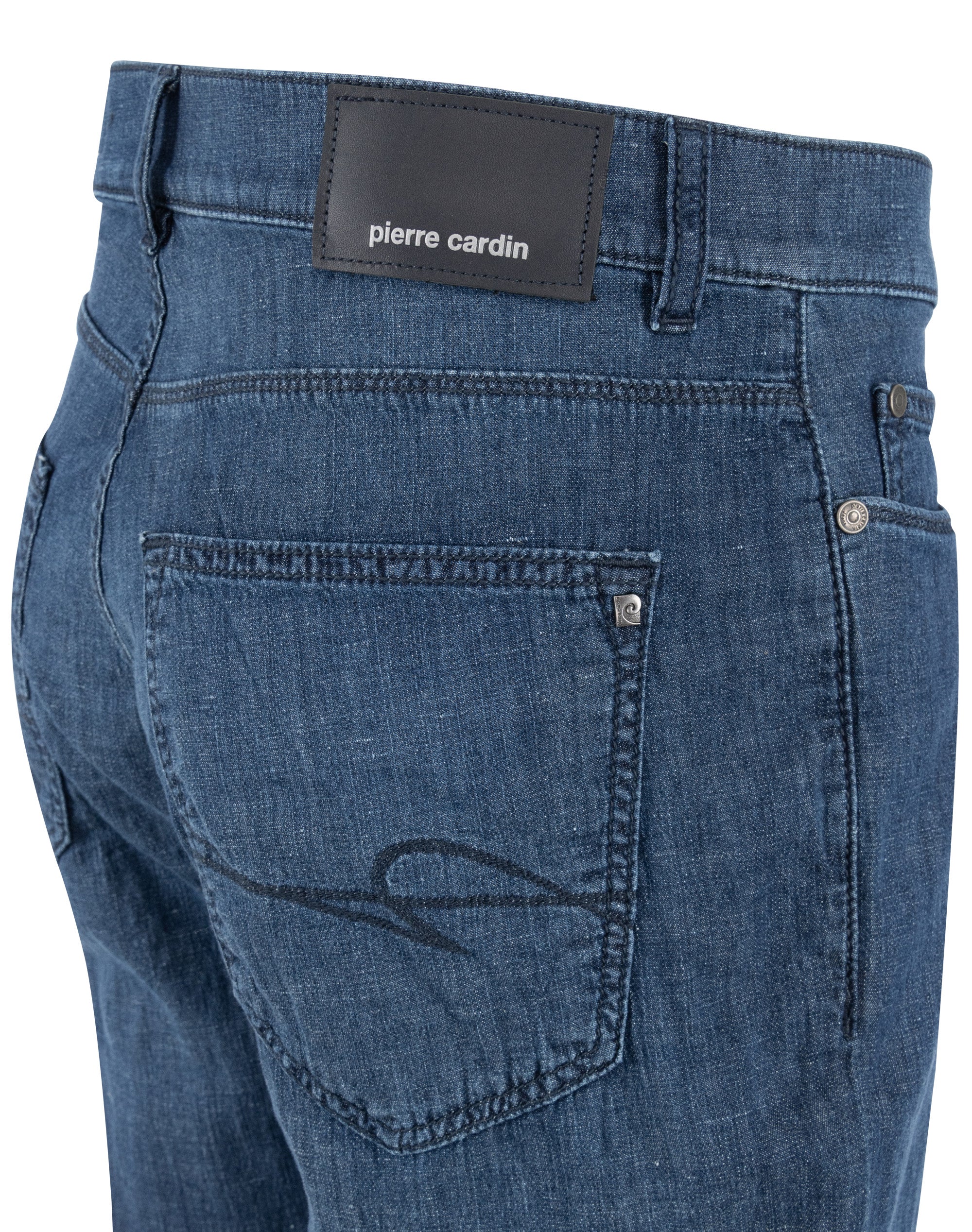 PIERRE CARDIN LYON Tapered Jeans - Deep Harbor Blue - 34506 7770.6822 von Pierre Cardin