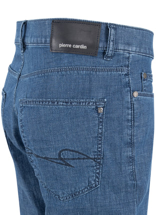 PIERRE CARDIN LYON Five-Pocket - Harbor Denim Blue - 34506 7770.6831