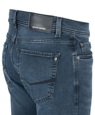 PIERRE CARDIN LYON TAPERED - Indigo Slate Used - 34510 8158.6804