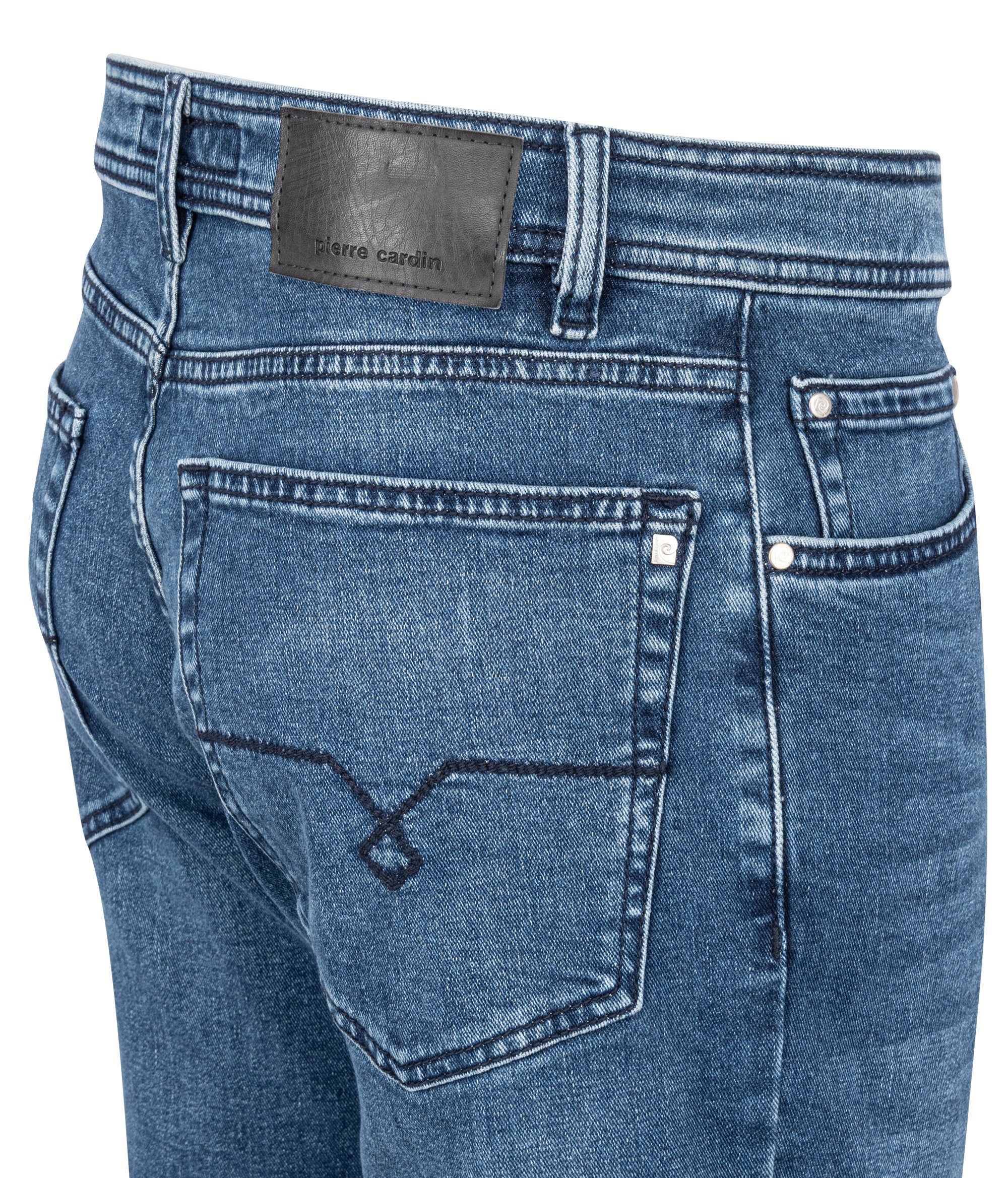 PIERRE CARDIN Deauville Jeans - Indigo Stone Blue - 31960 7708.6828 von Pierre Cardin