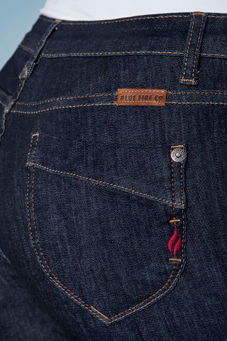 BLUE FIRE Nancy Slim-Fit Jeans - Deep Midnight Indigo - 1001.251