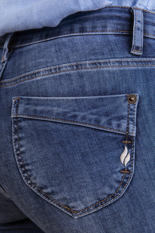 BLUE FIRE Nancy Slim-Fit Jeans - Faded Horizon Blue - 1001.242