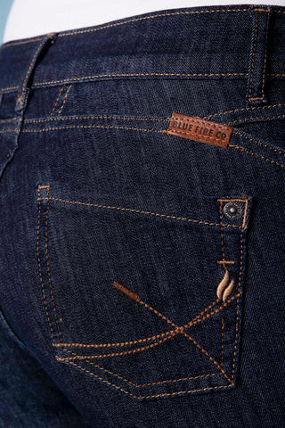 BLUE FIRE Alicia Skinny Jeans - Midnight Rinse Indigo - 1044.251