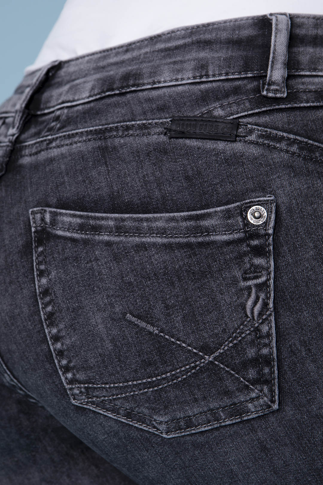 BLUE FIRE Alicia Skinny Jeans - Smoky Charcoal Grey - 1044.292 von Blue Fire