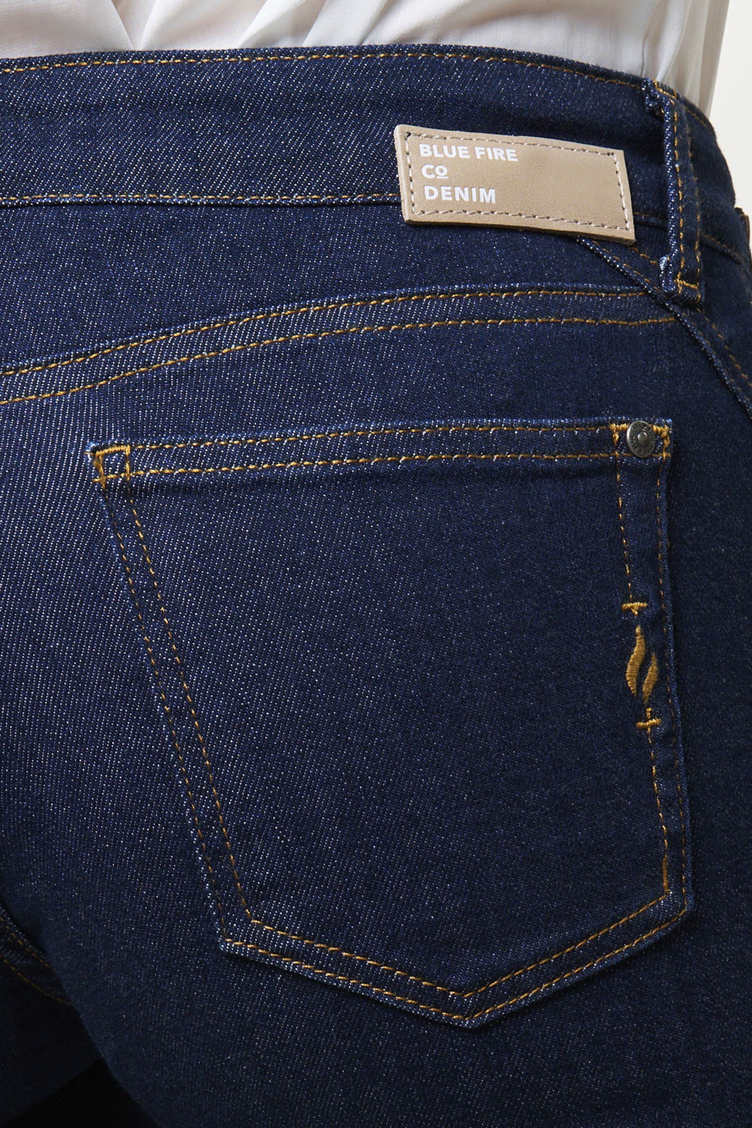 BLUE FIRE Chloe Skinny Jeans - Deep Midnight Indigo - 1046.263 von Blue Fire