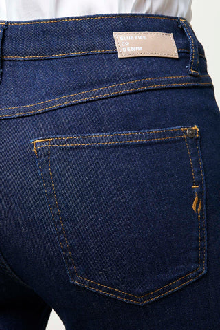 BLUE FIRE Lara Skinny Jeans - Deep Midnight Indigo - 1136.263
