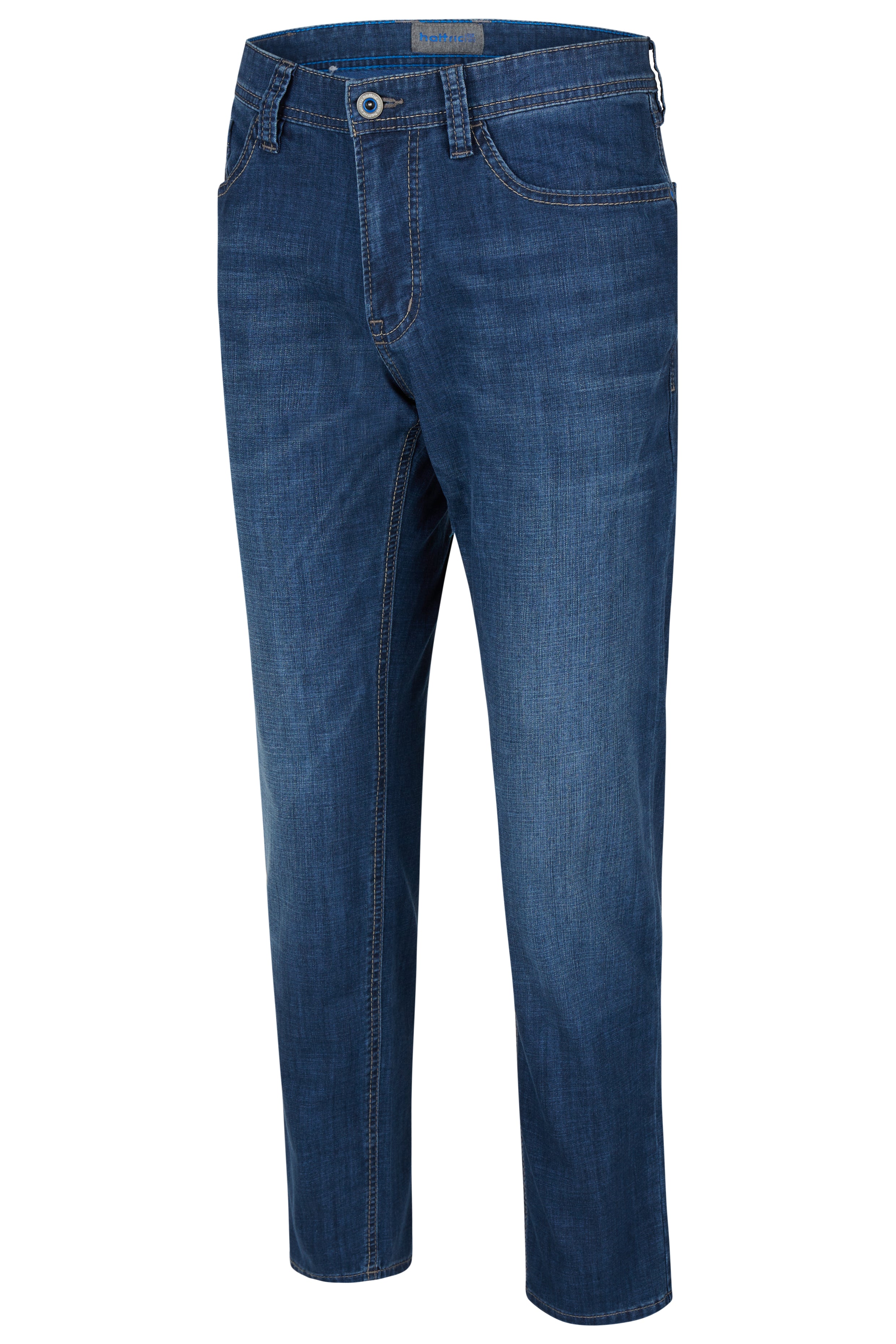 HATTRIC HARRIS Five Pocket - Indigo Mist Blue - 688315 3647.42