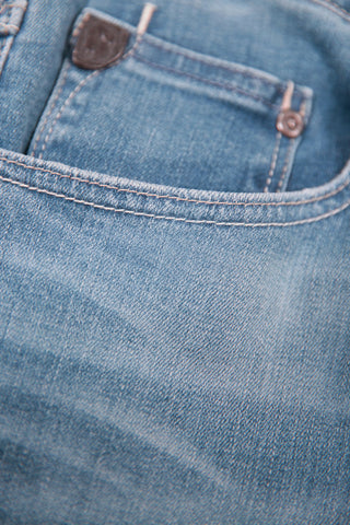 GARCIA JEANS Russo Tapered Jeans - Sea Mist Blue - 611.6545