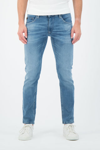 GARCIA JEANS Russo Tapered Jeans - Sea Mist Blue - 611.6545