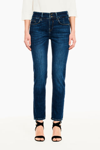 GARCIA JEANS Caro Curved Five Pocket - Midnight Rust Stitch - 285.8723