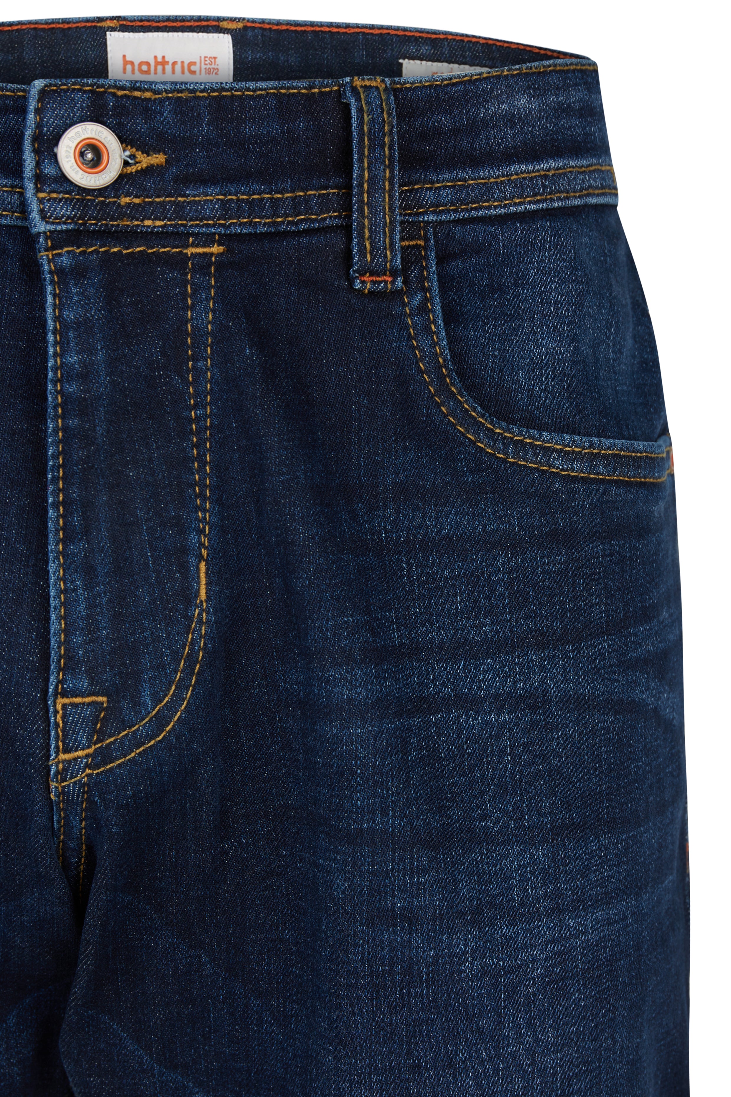HATTRIC Harris Five Pocket - Midnight Indigo Blue - 688315 4233.45 von Hattric