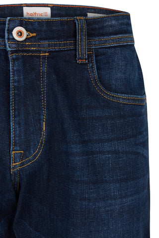 HATTRIC Harris Five Pocket - Midnight Indigo Blue - 688315 4233.45