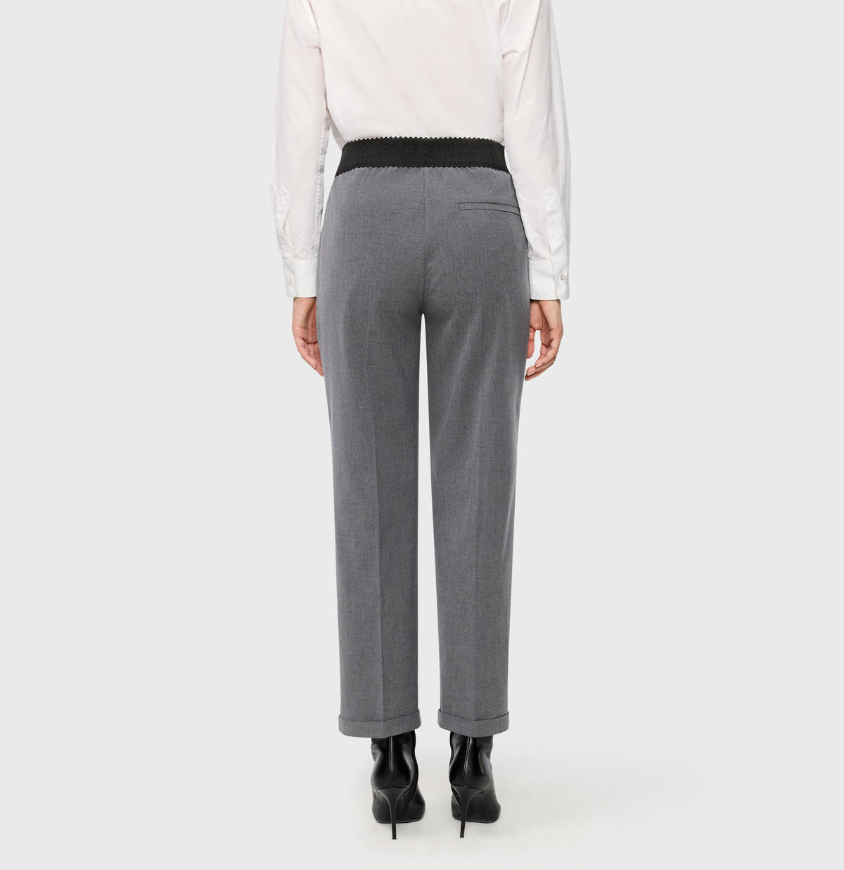 MAC CHINO SMART flannel melange 4615-00-0419L 060M von MAC