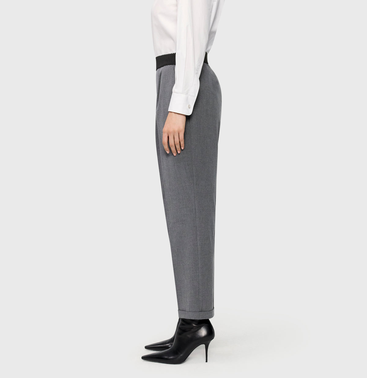 MAC CHINO SMART flannel melange 4615-00-0419L 060M von MAC