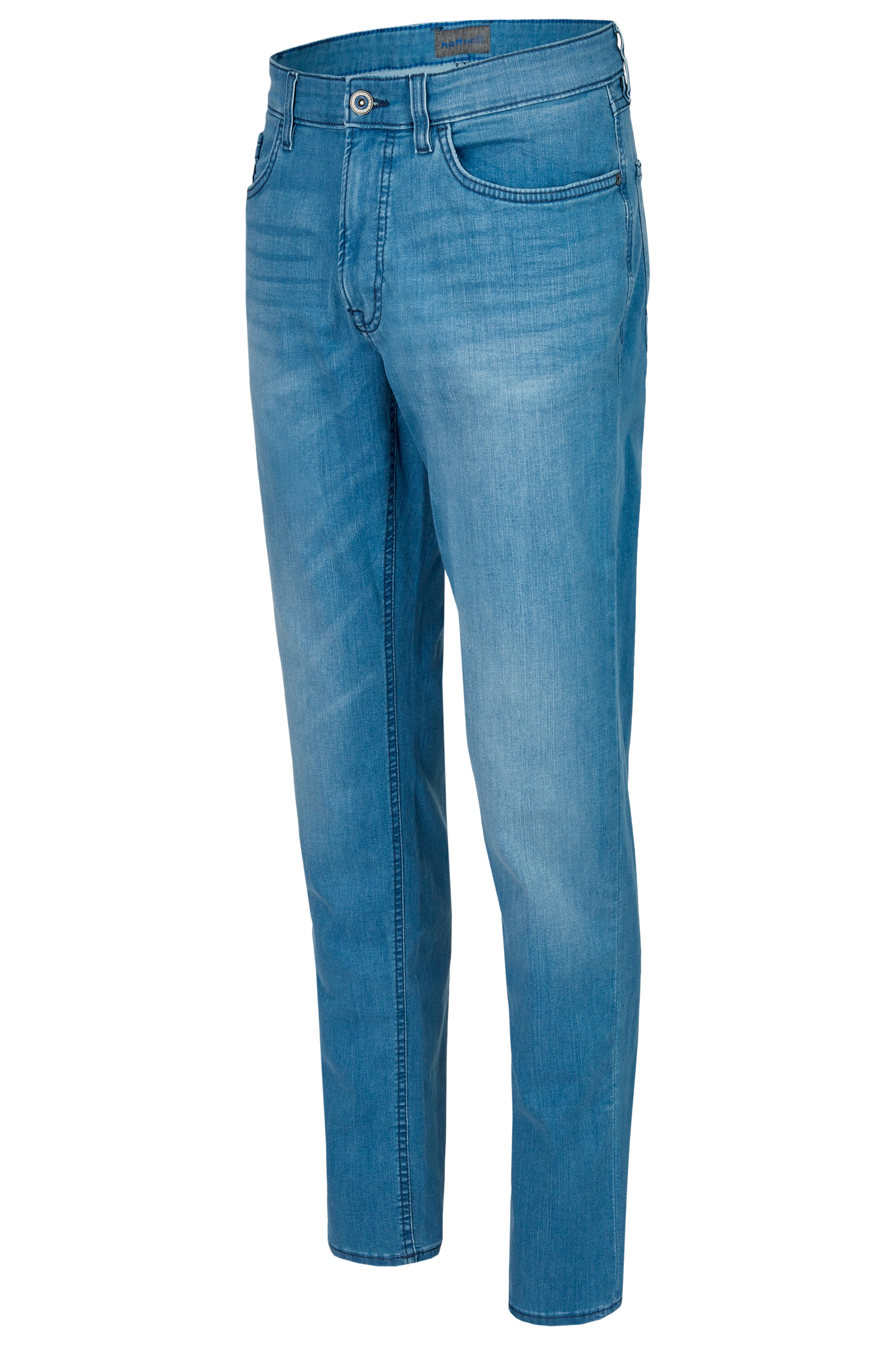 HATTRIC Hunter Five Pocket - Lake Breeze Denim - 688465 7239.46
