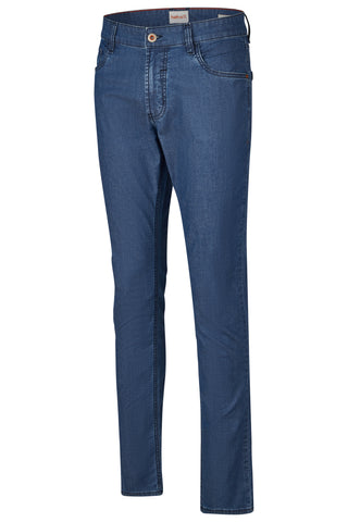 HATTRIC Harris Five Pocket - Dusty Atlantic Blue - 688325 3312.46