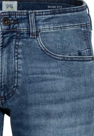 CAMEL ACTIVE MADISON Straight Jeans - Washed Coastal Indigo - 488885 8D69.46