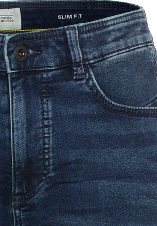 CAMEL ACTIVE Madison Shorts Jogger - Deep Indigo Distress - 498305 1D01.46