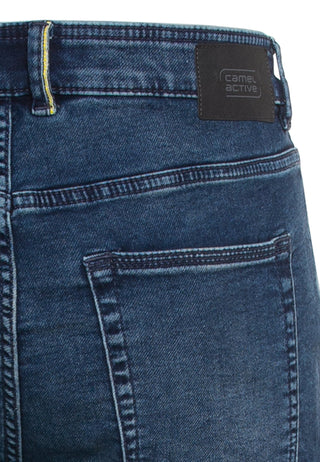 CAMEL ACTIVE Madison Shorts Jogger - Deep Indigo Distress - 498305 1D01.46