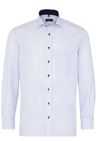 ETERNA COMFORT FIT Langarm Hemd - Powder Sky Blue - 4671-11-E147