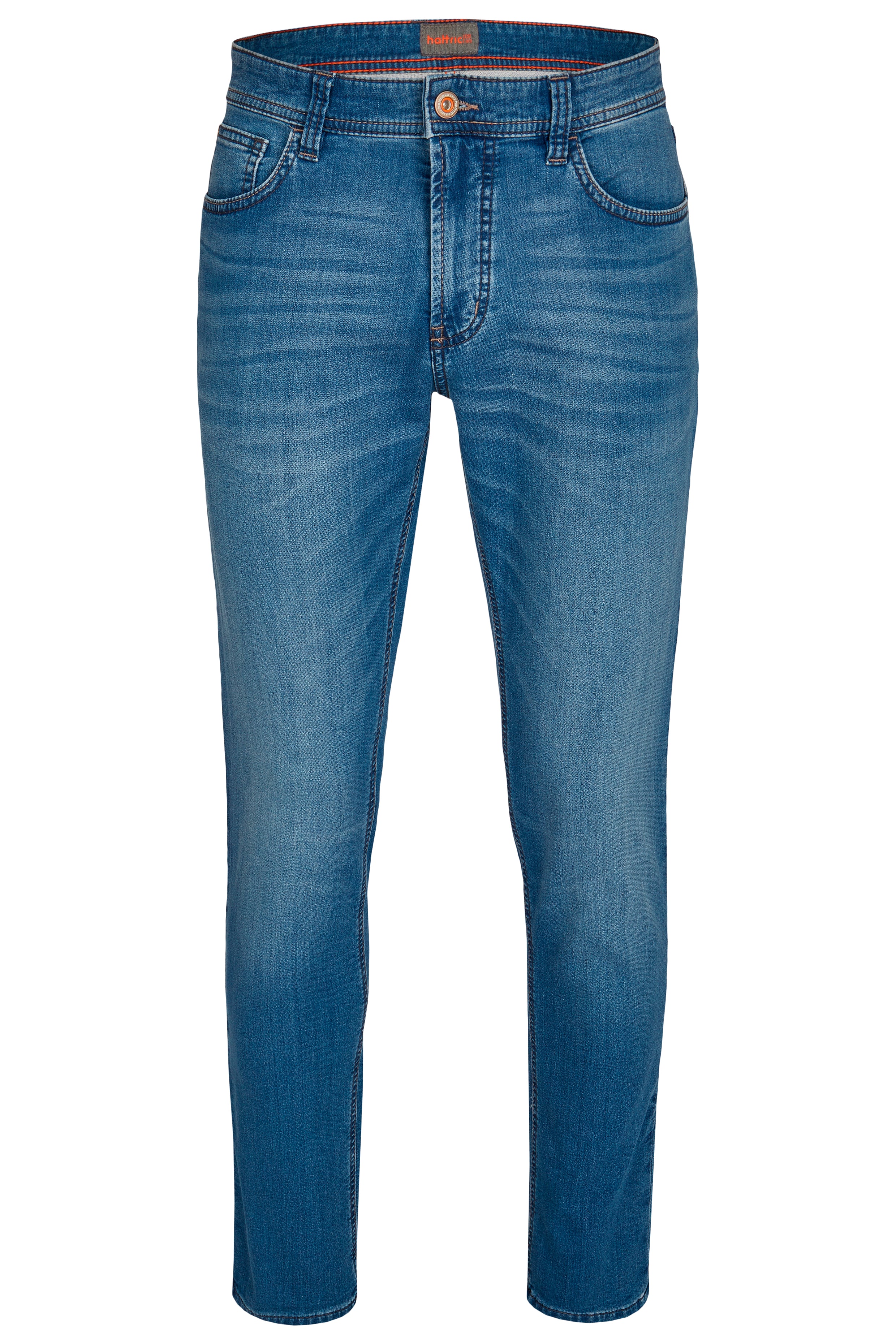 HATTRIC HARRIS Five-Pocket-Jeans - Riverstone Indigo Blue - 688835 7660.47