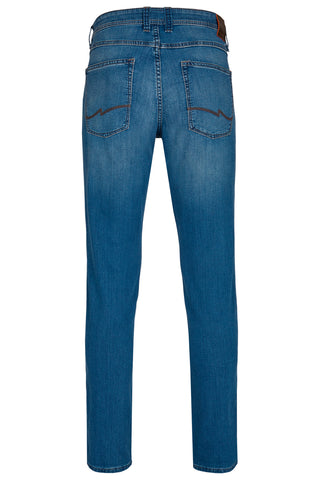 HATTRIC HARRIS Five-Pocket-Jeans - Riverstone Indigo Blue - 688835 7660.47