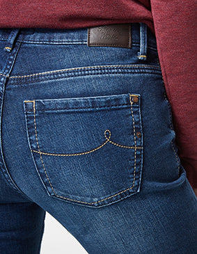 PIONEER Sally Five Pocket - Indigo Harbor - 3290 9136.354