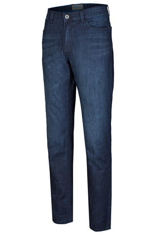 HATTRIC Hunter Five-Pocket - Midnight Blue Denim - 688165 1647.48