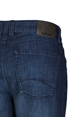 HATTRIC Hunter Five-Pocket - Midnight Blue Denim - 688165 1647.48