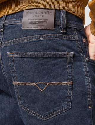 PIERRE CARDIN Dijon Five Pocket - Midnight Indigo Wash - 3880 161.02