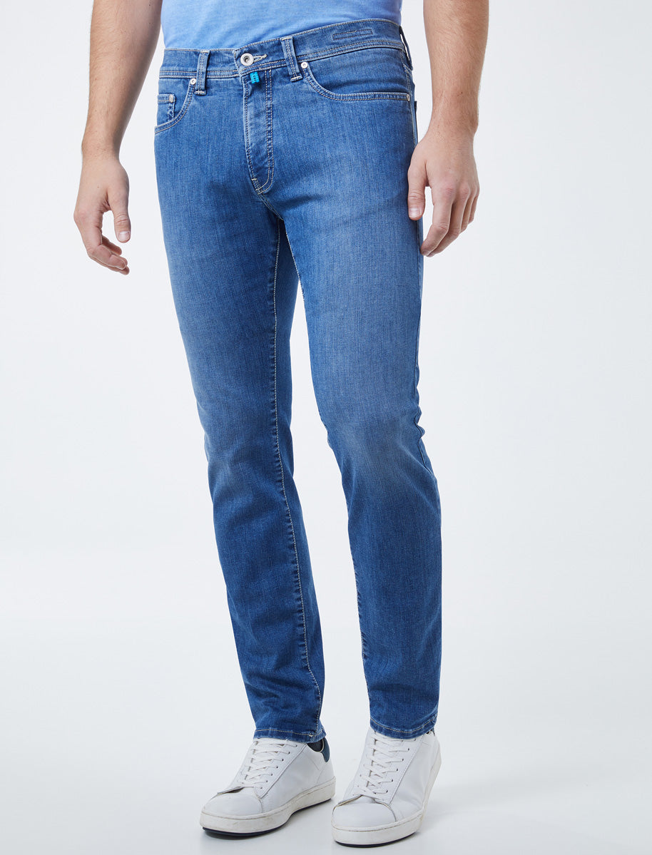 PIERRE CARDIN FUTUREFLEX Lyon Jeans - Indigo Drift Blue - 3451 8880.92