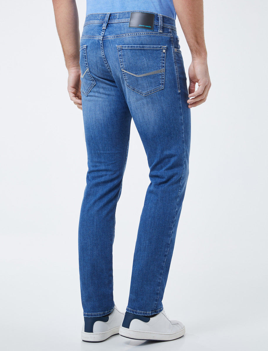 PIERRE CARDIN FUTUREFLEX Lyon Jeans - Indigo Drift Blue - 3451 8880.92 von Pierre Cardin