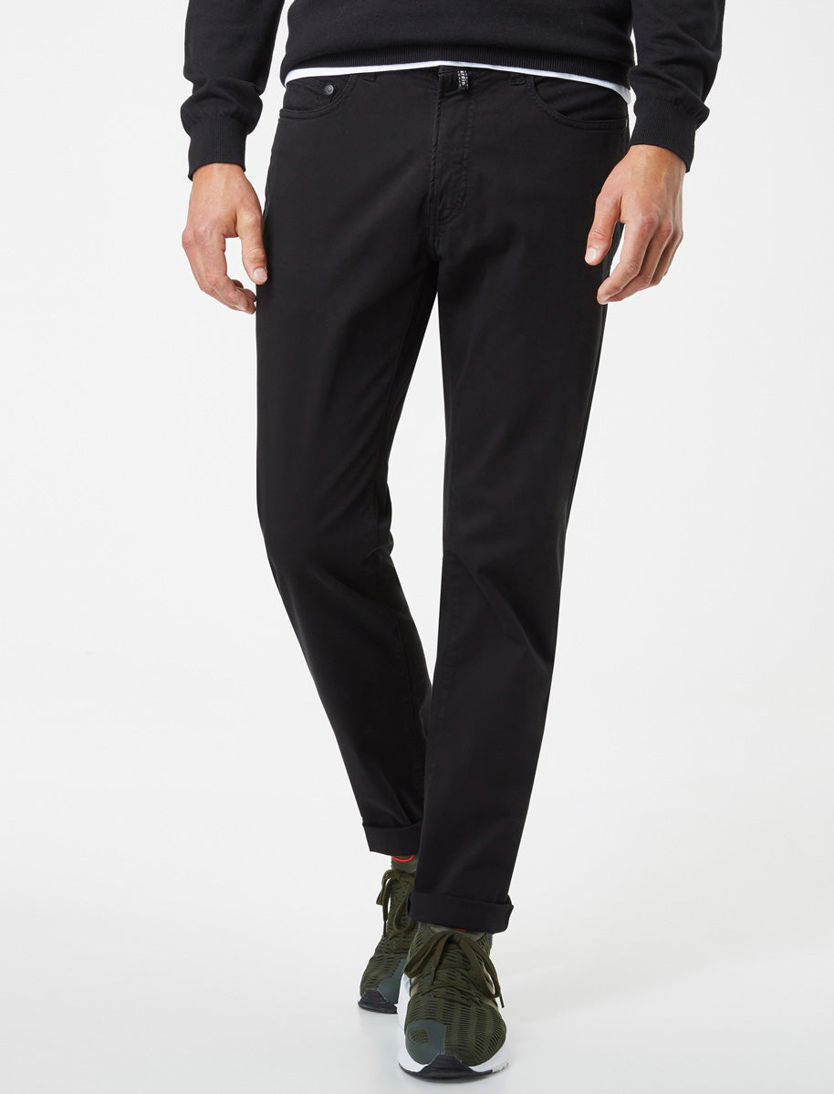 PIERRE CARDIN LYON Five Pocket - Midnight Jet Black - 3451 2000.88