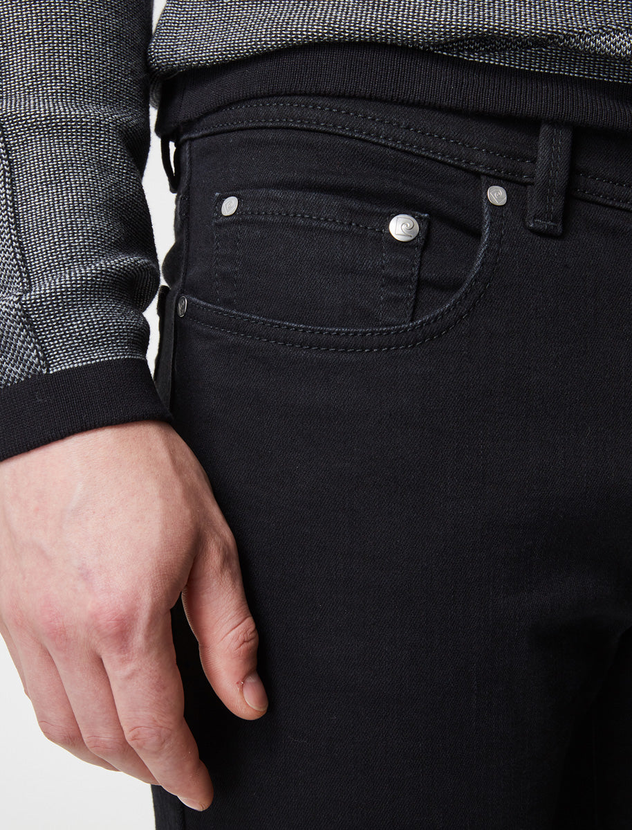 PIERRE CARDIN Lyon Five Pocket - Midnight Jet Black - 3451 8880.88 von Pierre Cardin