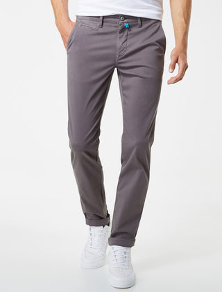 PIERRE CARDIN Lyon Chino - Smoke Plum Grey - 33757 2000.85