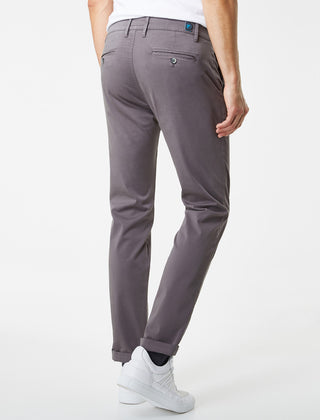 PIERRE CARDIN Lyon Chino - Smoke Plum Grey - 33757 2000.85