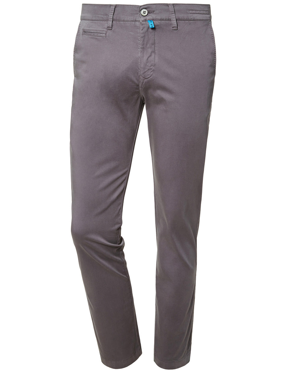 PIERRE CARDIN Lyon Chino - Smoke Plum Grey - 33757 2000.85