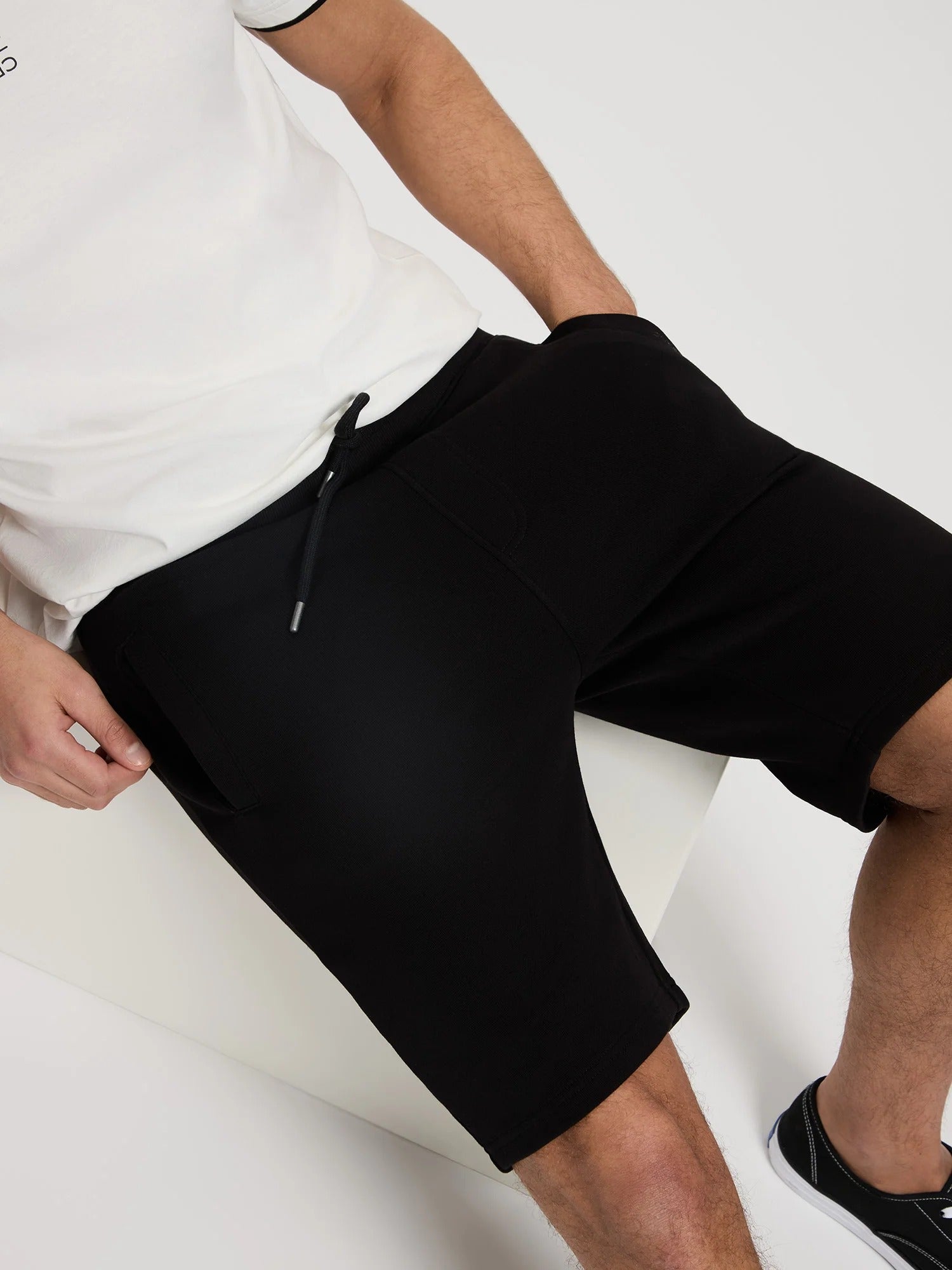 CROSS JEANS Shorts - Night Jet Black - 49073-020 von Cross Jeans