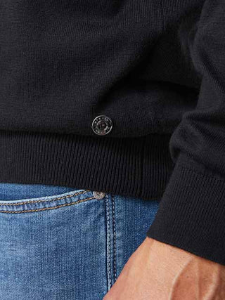 PIERRE CARDIN V-Ausschnitt Strickpullover - Midnight Carbon - 55301 72545.2000
