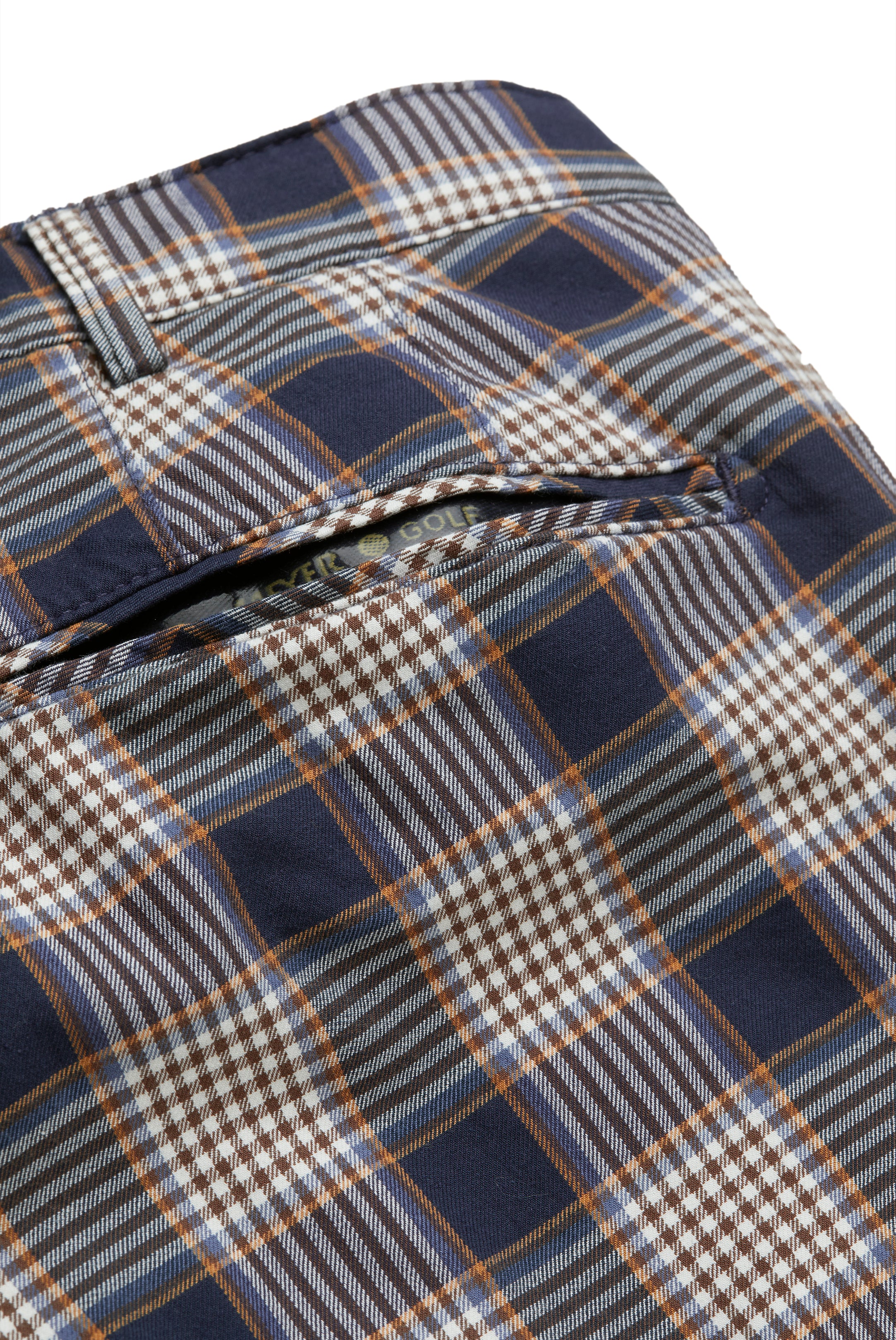 MEYER HOSEN St. Andrews Shorts - Coastal Tartan Navy - 154-1-8072-18 von MEYER HOSEN