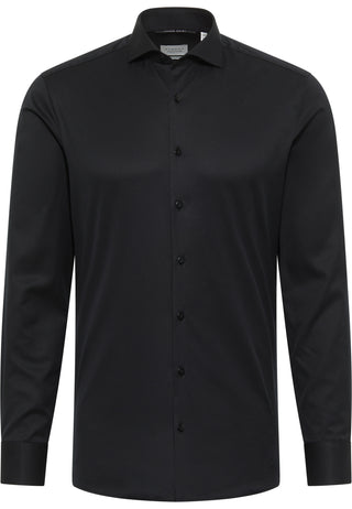 ETERNA SUPER SLIM COVER SHIRT - Obsidian Night - 8817-39-Z182