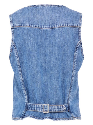 PADDOCKS Waistcoat Denim Weste - Sea Breeze Denim - 50074 7520.4501