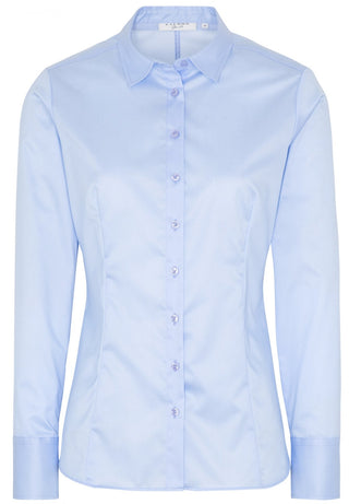 ETERNA SLIM FIT Cover Shirt - Powder Sky Blue - 5008-10-D10Y