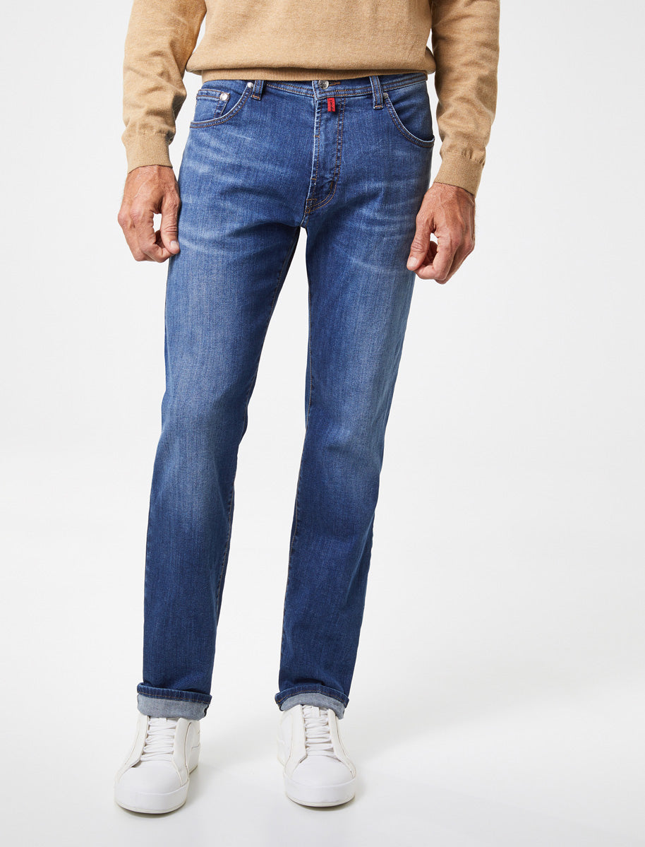 PIERRE CARDIN DEAUVILLE mid blue used 31961 7350.22 - DENIM EDITION